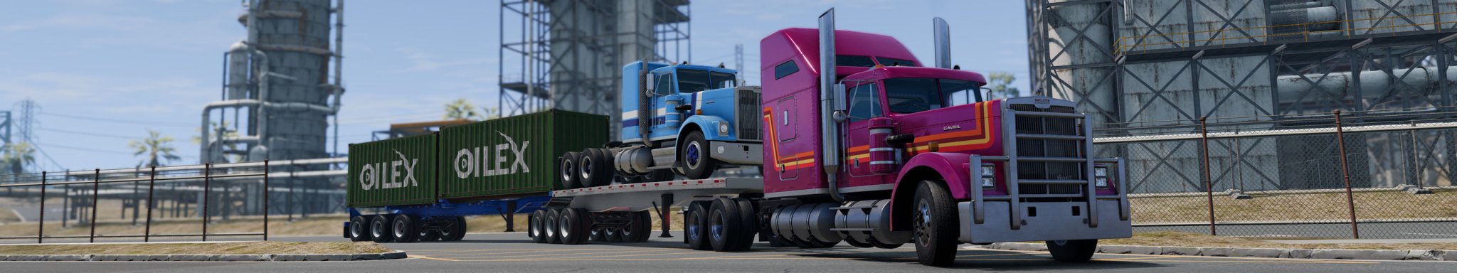 0 BeamNG Gavril T83 Long Haul CUSTOM with 2 TRAILERS at REFINERY copy.jpg
