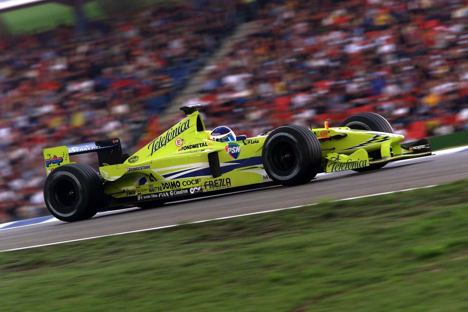 11 German Grand Prix Germany Hockenheimring, Hockenheim Germany 2000 Gaston Mazzacane Minardi 2.jpg