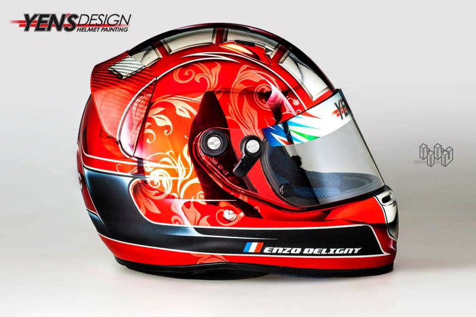 Arai CK-6S E.Deligny 2014 by Yen's Design Helmet Painting 06.jpg