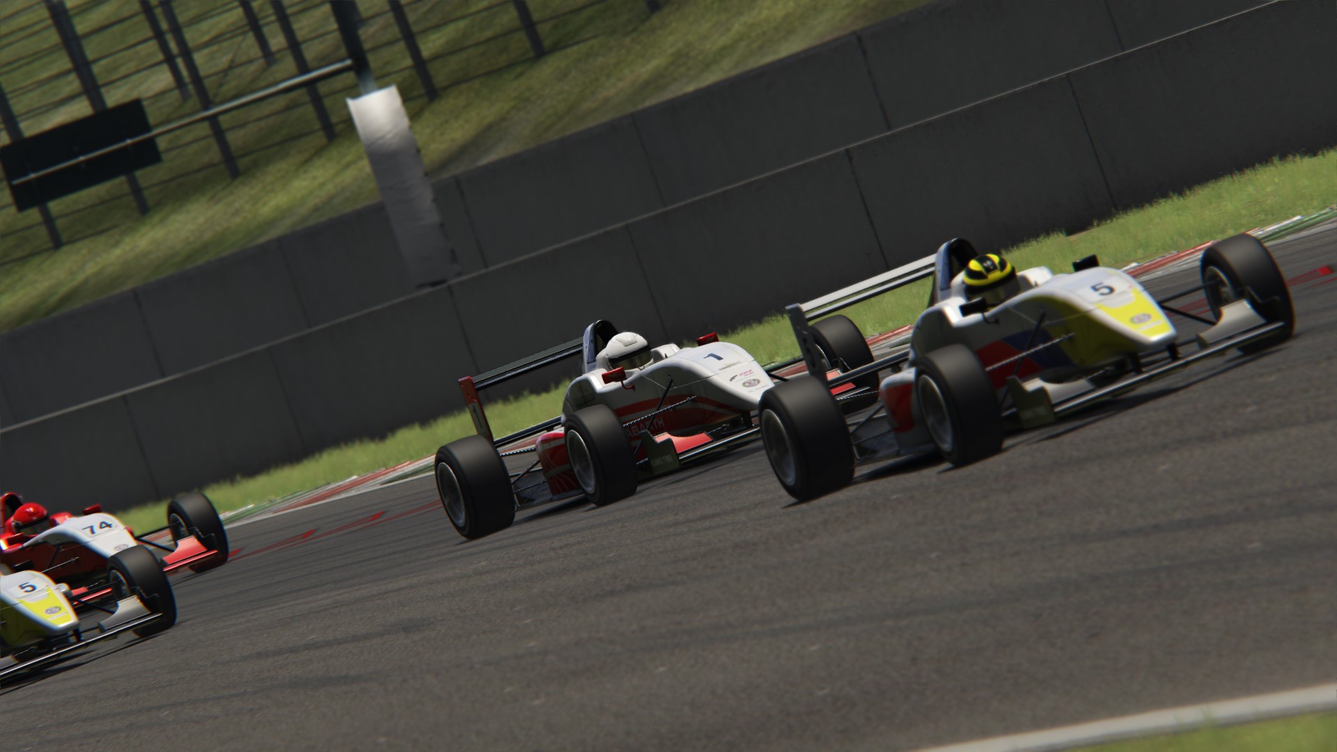 The standard Assetto Corsa graphics come up to par with other modern titles.