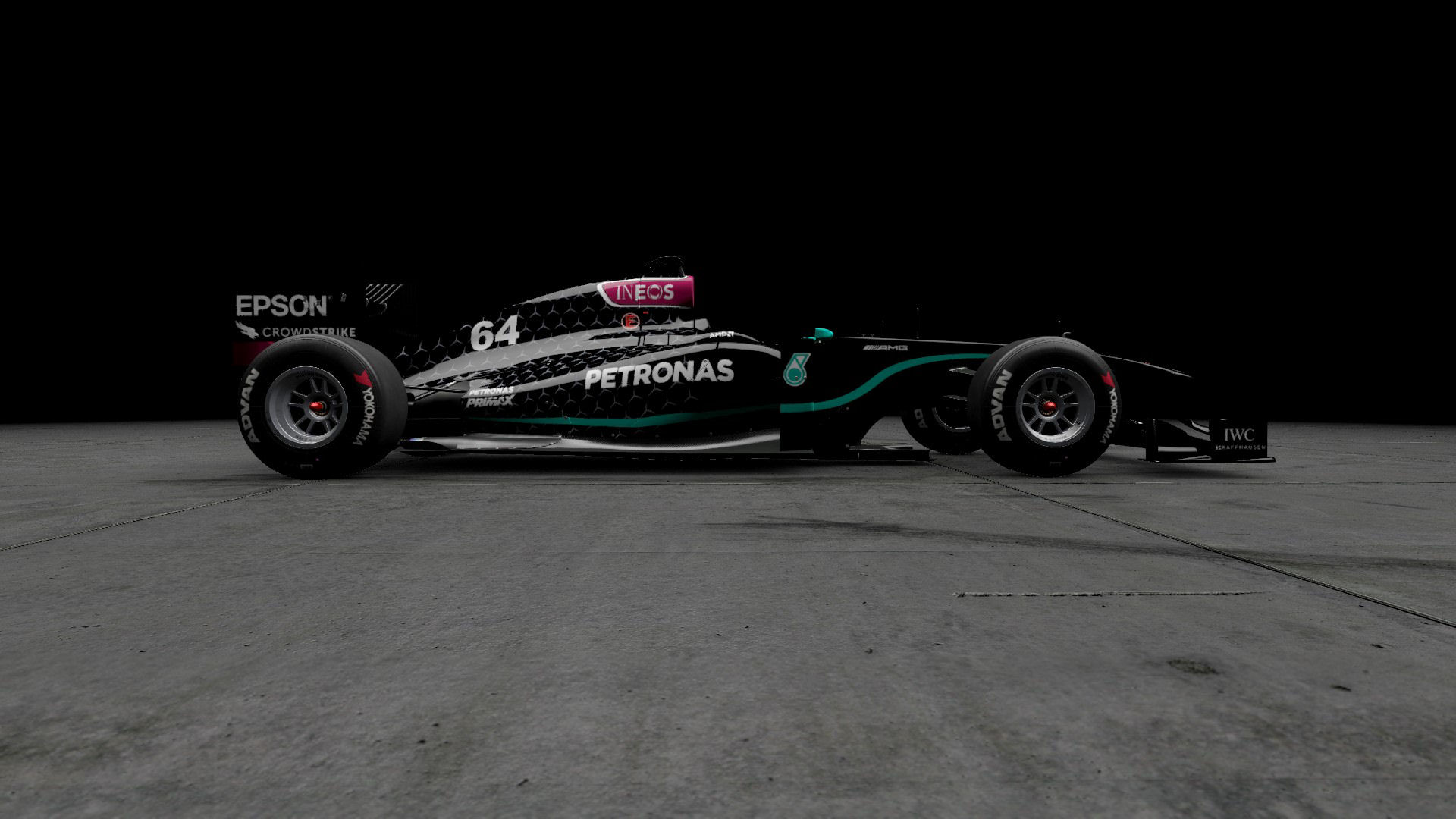 Black Mercedes W11 2020 Formula A 03.jpg