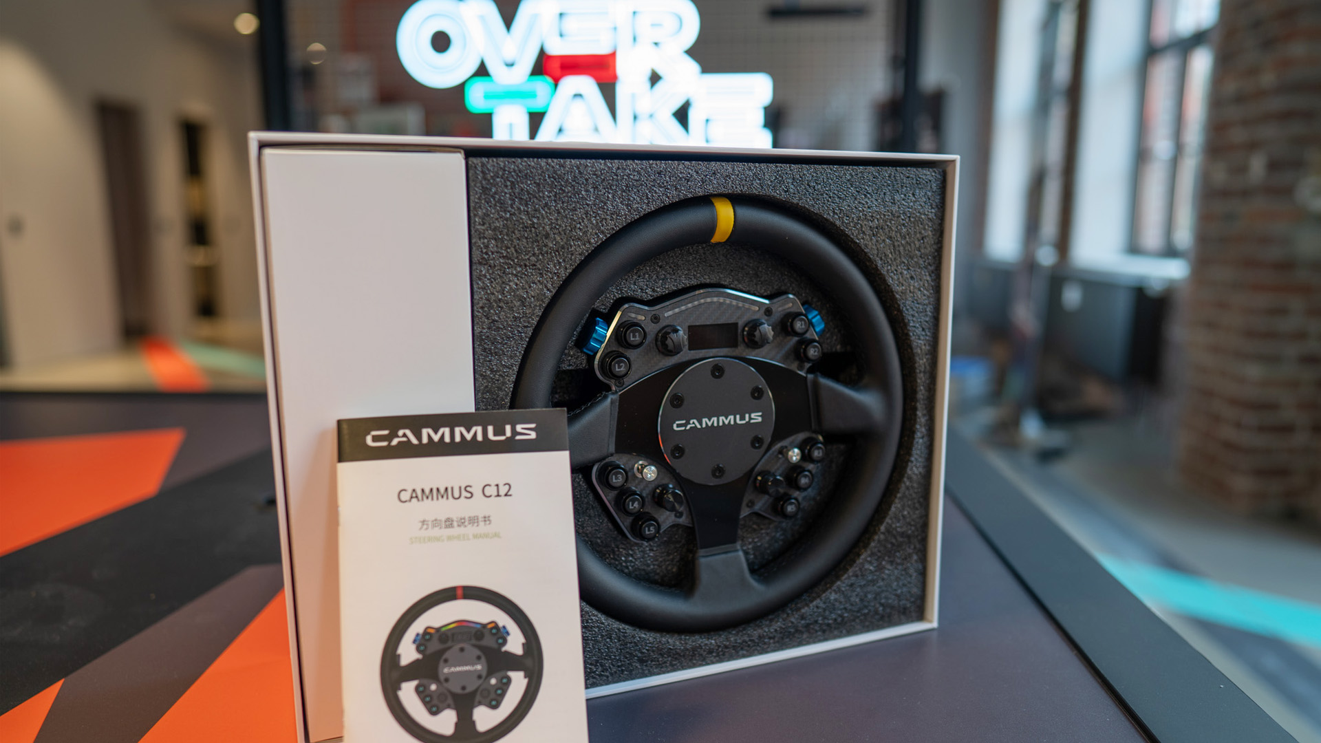 Cammus C12 sim racing wheel