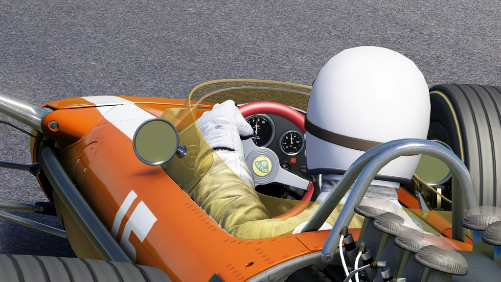 Cockpit and Steering Wheel of a Lotus 49 in Assetto Corsa.jpg