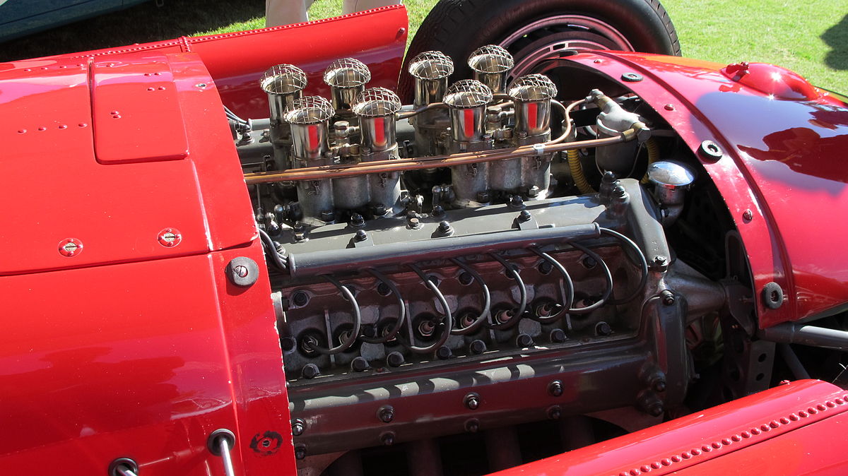 Lancia - Ferrari D50 Engine.JPG