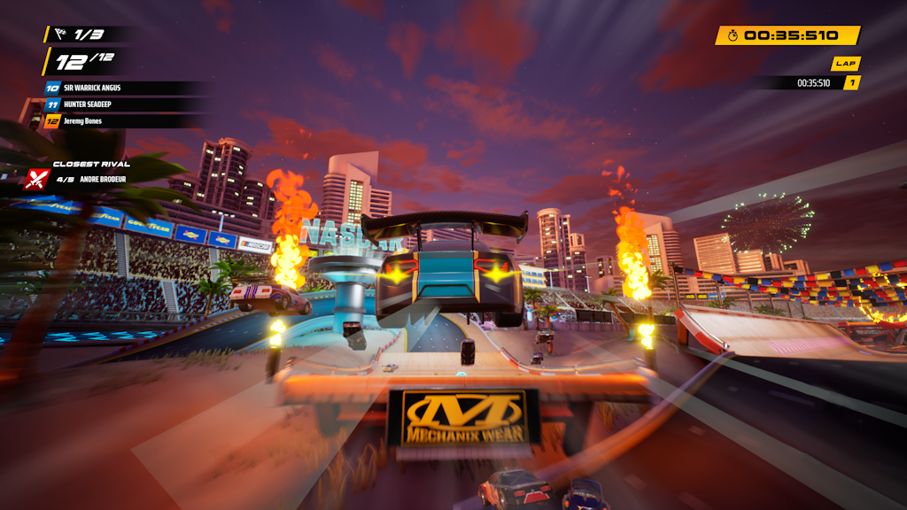 NASCAR Arcade Rush Homestead Gameplay Screenshot.png
