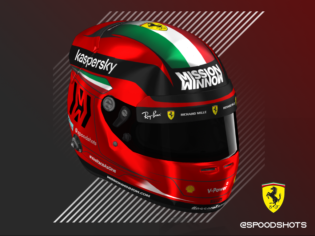 Scuderia Ferrari Helmet by spood - 1.png