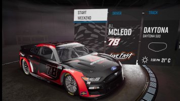 Next Gen NASCAR Ford Mustang Added to NASCAR 21: Ignition in Latest Update