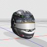 Mercedes Custom Helmet Design