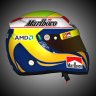CLASSIC HELMET for F1 2019: Felipe MASSA 2007