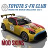 Guerilla Mod Toyota_S-FR Cup Round the World Skins