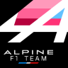 RSS Formula Hybrid 2023 Alpine A524 Pink Livery
