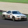 KS R34 Skyline - Gran Turismo 2 Racing Mod livery