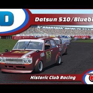 Datsun 510/Bluebird @ New Jersey Motorsports Park - Lightning + Setup