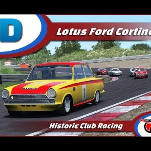 Lotus Ford Cortina @ Zandvoort + Setup Onboard WCD Xtre simracing RaceDepartment com