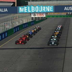 Formula Hybrid 2020 - Albert Park, Melbourne, Australia - 10 laps race