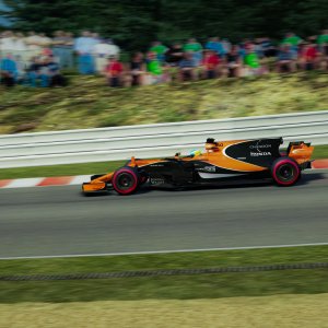 Alonso at Spa