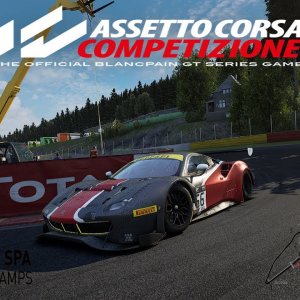 ACC | Ferrari 488 GT3 @Spa + Setup