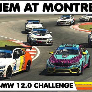 IRACING : Hectic BMW Challenge Race At Montreal