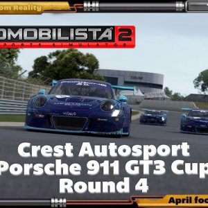 AMS2 - Crest Autosport Porsche GT3 Cup Round 4 - HP Reverb G2 - DOF Reality H3