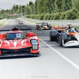 How Many LMP1 Cars Can I Overtake At Le Mans With F1 2022 Concept In 2 Laps | Assetto Corsa