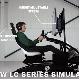 NEW LC Series Racing Car Simulator Promo - VELOCE & MOTION SIMULATION