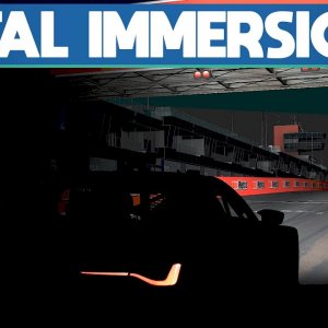 iRacing at night in VR !