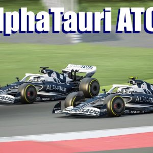 AlphaTauri AT03 Gasly With Tsunoda On Track At Misano | Assetto Corsa