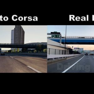 Assetto Corsa vs Real life - Tokyo Shutoko Highway side by side Comparison