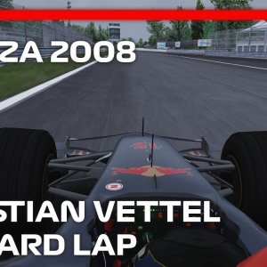 F1 2008 Italian GP Sebastian Vettel OnBoard - Assetto Corsa