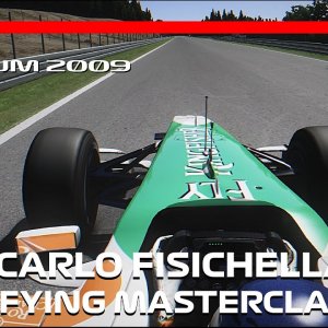 The most unexpected pole of the 2009 F1 season | 2009 Belgian Grand Prix #assettocorsa