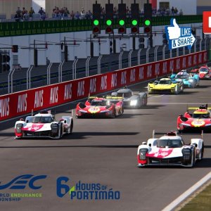 Assetto Corsa FIA World Endurance Championship 2023 6 Hours of Portimão 2023 Test Race Gameplay ITA